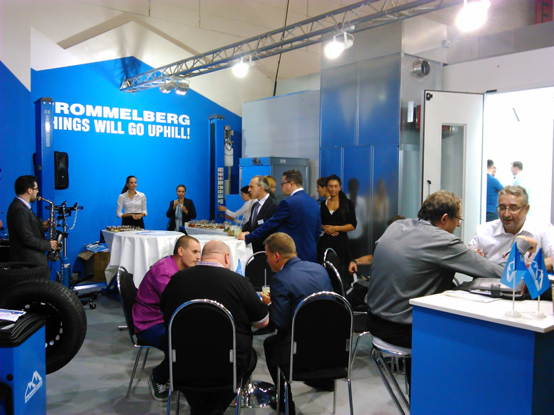 Trommelberg  на выставке Automechanika 2014