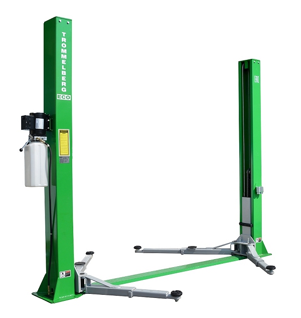 Подъёмник двухстоечный Trommelberg ECO1140 с нижней синхронизацией на 4 т 380 В